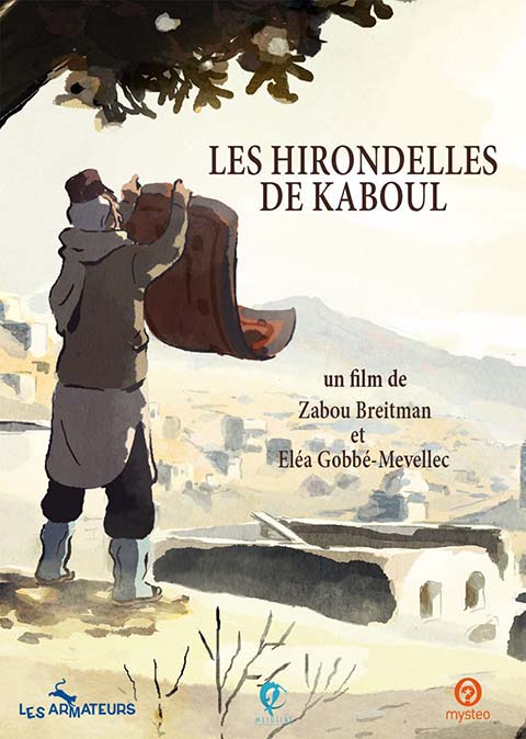 Les Hirondelles de Kaboul Poster